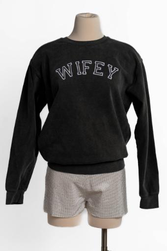 Wifey Sweatshirt #0 default Pepper Grey thumbnail