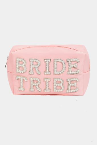 Bride Tribe Travel Pouch #0 default Pink thumbnail