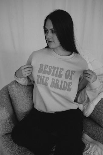 Bestie of the Bride Crew Sweatshirt #1 Blue thumbnail