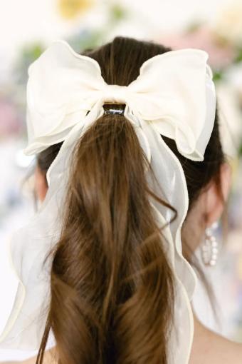 Wavy Chiffon Hair Clip #0 default thumbnail