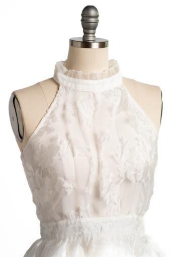 Sophie Halter Neck Tie Mini #5 White thumbnail